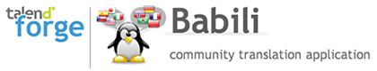Talend Community translation application